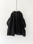 画像6: Dgy/ふんわり袖のジョーゼットブラウス・黒 (6)