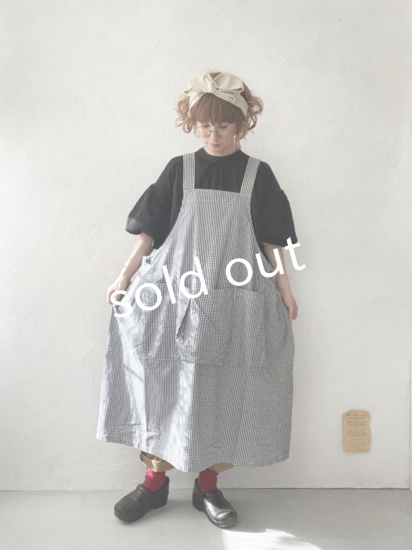 画像12: Bliss Bunch/大きなポケットエプロン・ギンガム (12)