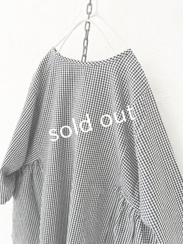 画像9: Bliss Bunch/2wayフレアチュニック・ギンガム (9)