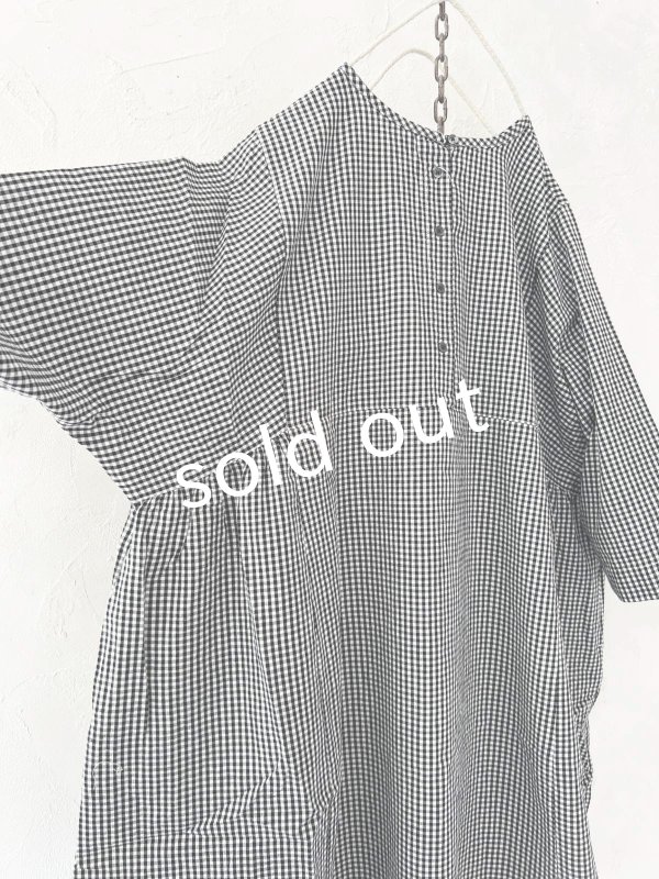 画像6: Bliss Bunch/2wayフレアチュニック・ギンガム (6)