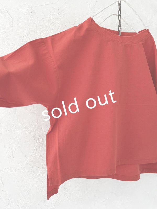 画像6: Bliss Bunch/ワイドプルオーバー・赤 (6)