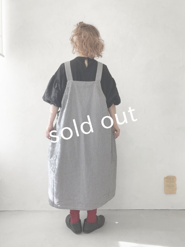 画像13: Bliss Bunch/大きなポケットエプロン・ギンガム (13)