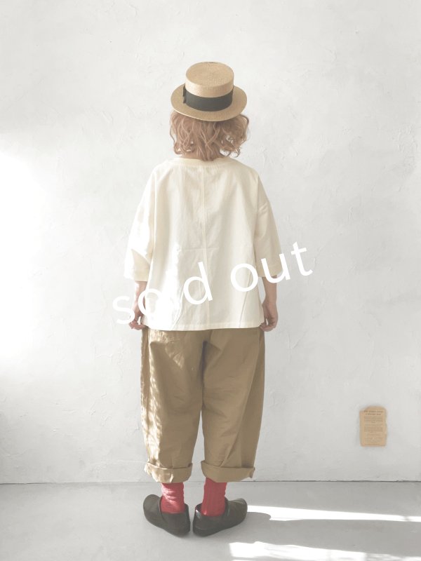 画像11: Bliss Bunch/ワイドプルオーバー・アイボリー (11)