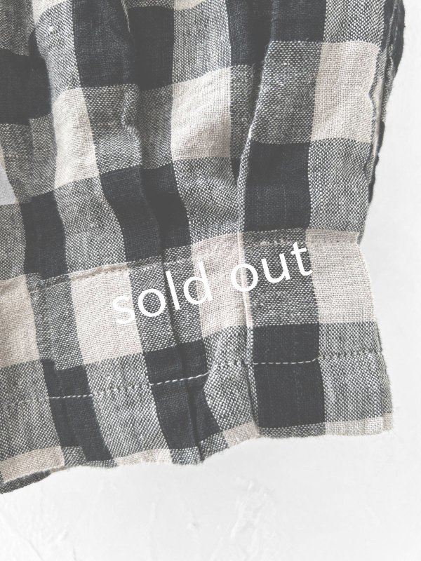 画像5: ubasoku/0973 ポケットカーゴパンツ・ブロックチェック (5)