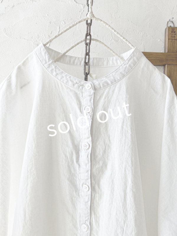 画像5: ubasoku/0928 裾フリルのドルマンブラウス・黒 (5)