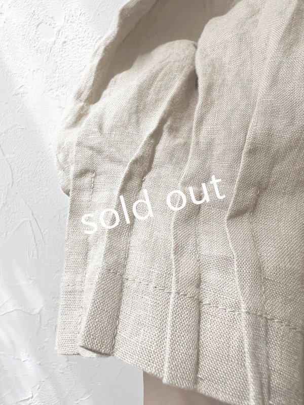 画像9: ubasoku/0969 裾タックワイドパンツ・黒 (9)