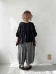画像11: ubasoku/0922　ピンタック2wayコクーンブラウス・ナチュラル (11)