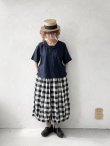 画像10: ubasoku/0977 ボリュームワイドパンツ・ブロックチェック (10)