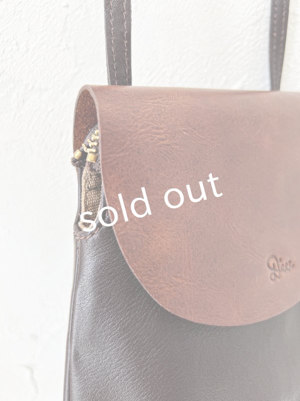 画像5: Diu／本革ポシェット・ダークブラウン (5)