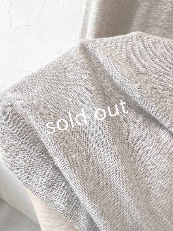 画像3: リネンタンクトップワンピース・ベージュ (3)