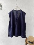 画像5: seasew.／303 Ｖネックベスト・ネイビー (5)