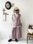 画像9: seasew.／303 Ｖネックベスト・ピンク (9)