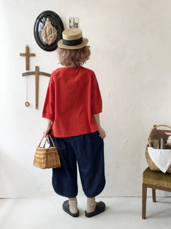 画像9: ubasoku/0308 ボールパンツ・デニム (9)