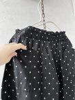 画像5: seasew.／502 ドット6タックパンツ・黒 (5)
