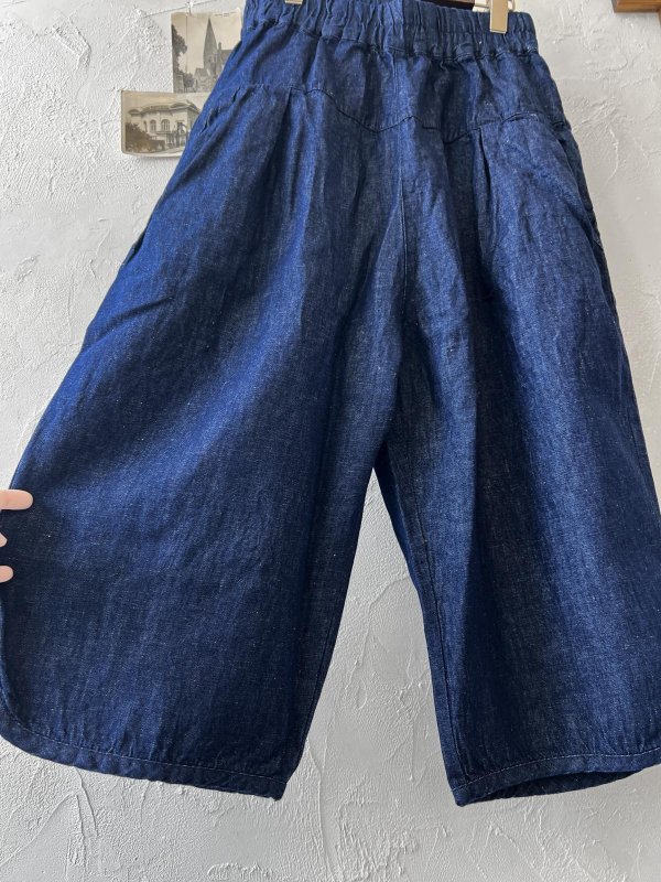 画像4: ubasoku/0308 ボールパンツ・デニム (4)