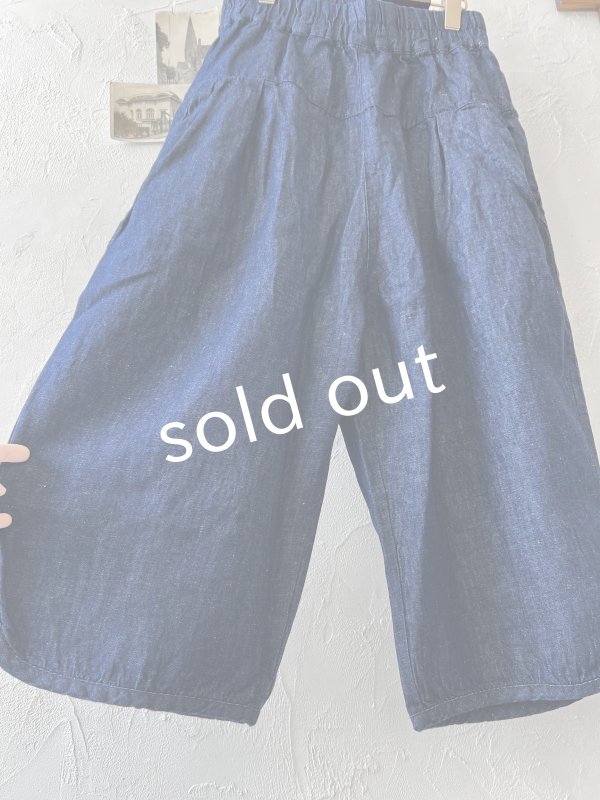 画像5: ubasoku/0308 ボールパンツ・デニム (5)