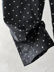 画像3: seasew.／502 ドット6タックパンツ・黒 (3)