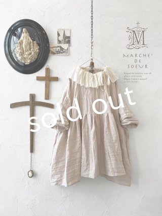 MARCHE' DE SOEUR／教会のチュニック・アンティークグレー