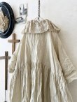 画像10: MARCHE' DE SOEUR／大きなラッフル襟のチュニック・ミルクに木の実ししゅう襟 (10)