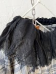画像5: MARCHE' DE SOEUR／大きなラッフル襟のチュニック・先染チェックに黒ガーゼ襟 (5)