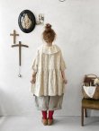 画像12: MARCHE' DE SOEUR／大きなラッフル襟のチュニック・先染チェックに黒ガーゼ襟 (12)