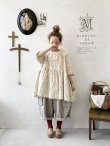 画像11: MARCHE' DE SOEUR／大きなラッフル襟のチュニック・野花ししゅうにミルク襟 (11)