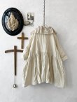 画像9: MARCHE' DE SOEUR／大きなラッフル襟のチュニック・ミルクに木の実ししゅう襟 (9)