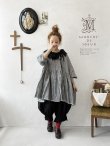 画像11: MARCHE' DE SOEUR／大きなラッフル襟のチュニック・シャンブレーに黒ガーゼ襟 (11)