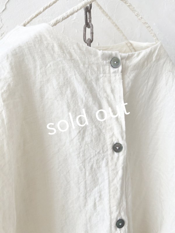 画像9: Libera&Capricciosa／２wayリネンブラウス・オフ (9)