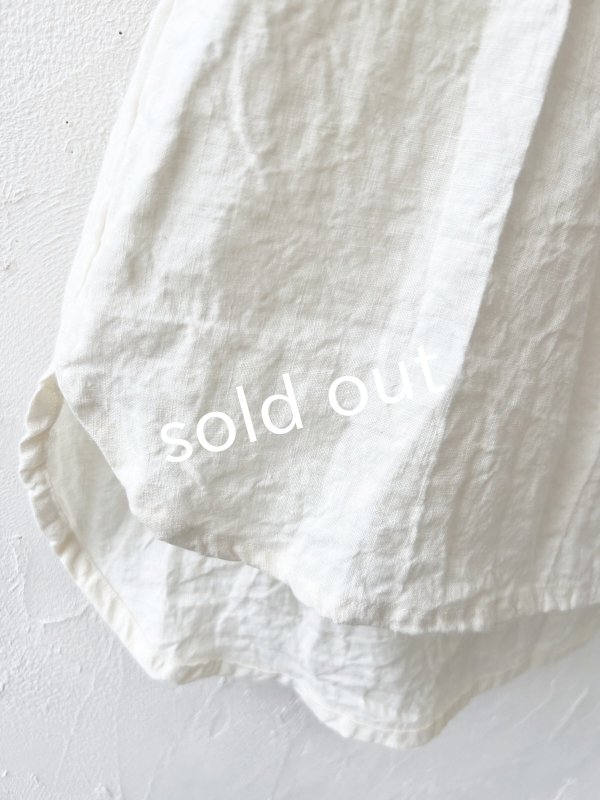画像3: Libera&Capricciosa／フードリネンタンクトップ・オフ (3)