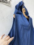 画像3: Libera&Capricciosa／フードリネンタンクトップ・インクブルー (3)