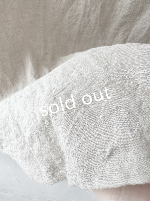 画像7: Libera&Capricciosa／フードリネンタンクトップ・オフ (7)