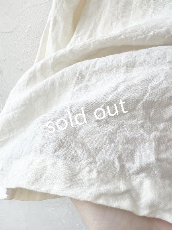画像10: Libera&Capricciosa／２wayリネンブラウス・オフ (10)