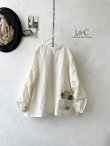 画像1: Libera&Capricciosa／２wayリネンブラウス・オフ (1)
