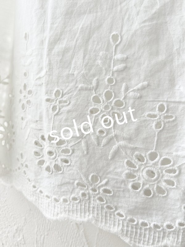 画像4: Porina/コットンレースペチスカート・オフ (4)