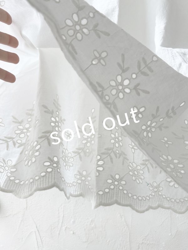 画像5: Porina/コットンレースペチスカート・オフ (5)