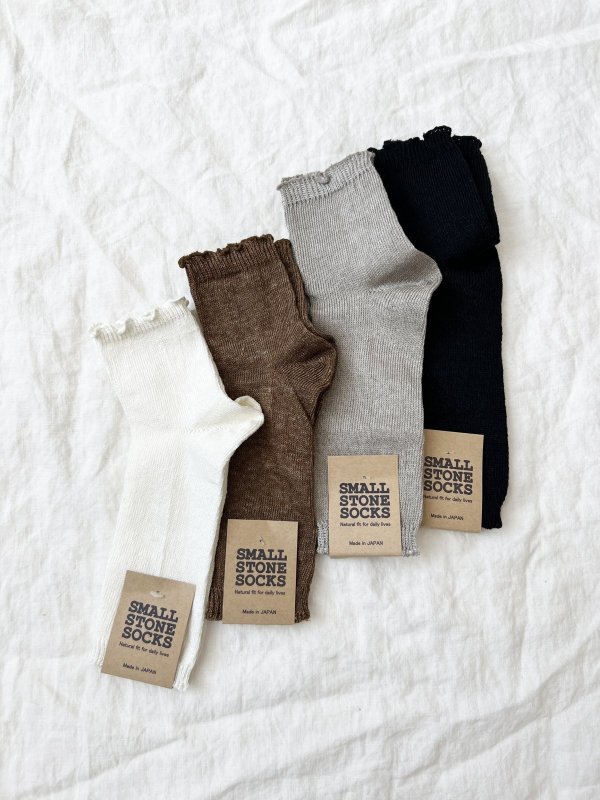 画像4: SMALL STONE／リネンサンダルソックス (4)