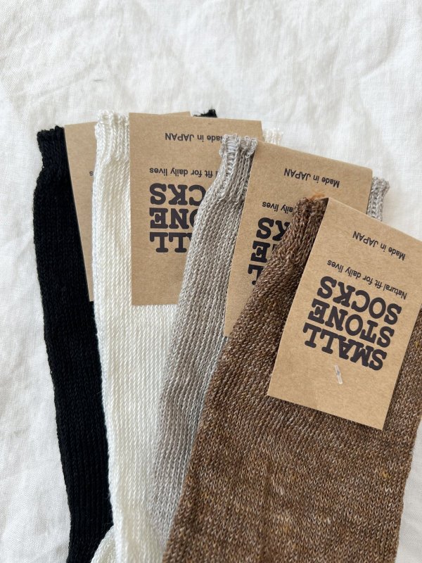 画像3: SMALL STONE／リネンサンダルソックス (3)