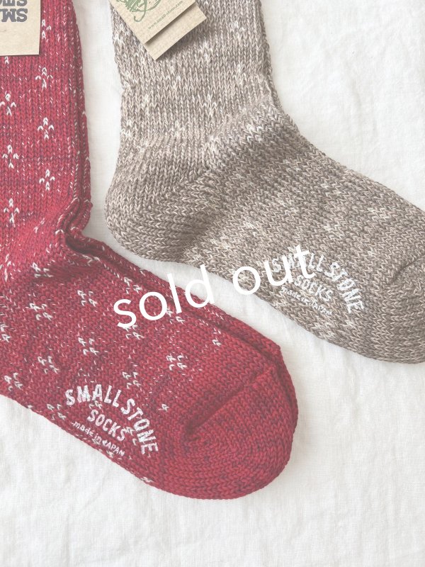 画像2: SMALL STONE／フラワードットソックス (2)