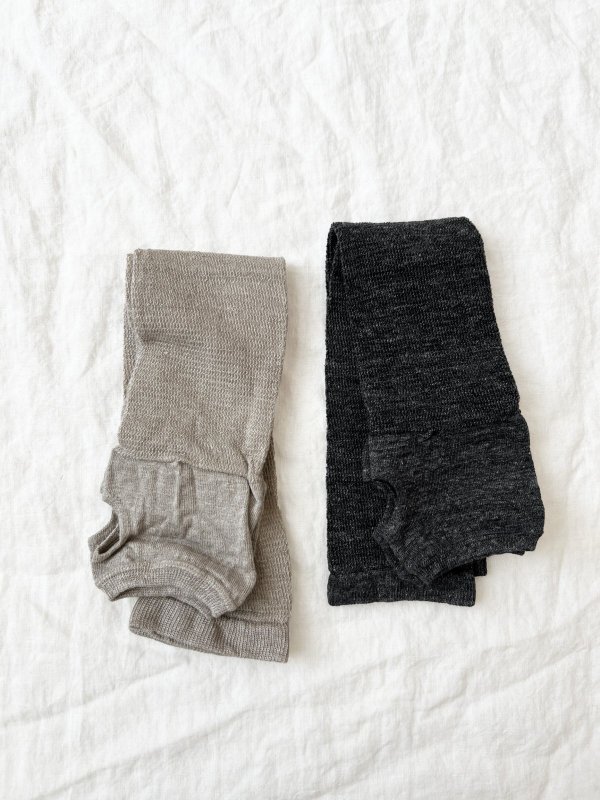 画像2: Branch m'／さらっとリネンアームカバー (2)