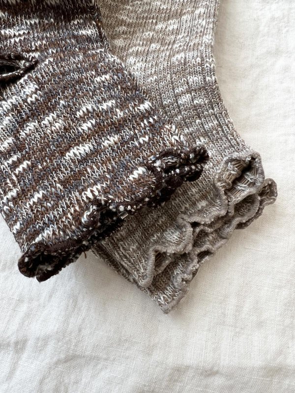 画像3: SMALL STONE／ロングリブサンダルソックス (3)