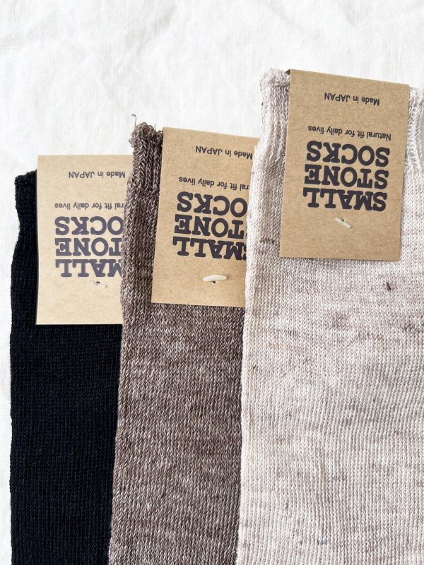 画像3: SMALL STONE／リネンソックス (3)