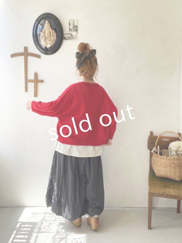 画像11: SO/サマーニットカーディガン・ブラック (11)