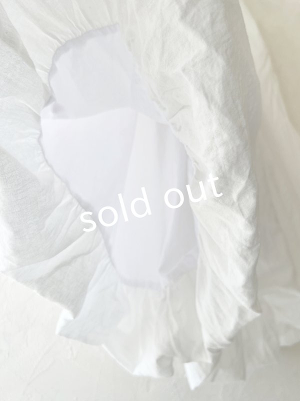 画像10: SO/二枚仕立てのバルーンパンツ・グレージュ (10)