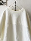 画像3: SO／切り替えコクーンチュニック・ミルクホワイト (3)