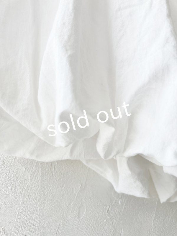 画像9: SO/二枚仕立てのバルーンパンツ・グレージュ (9)