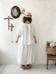 画像9: SO／二枚仕立てのバルーンパンツ・オフ (9)