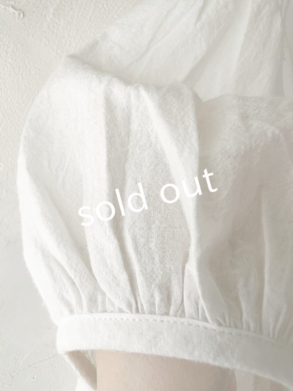 画像6: nous rendent heureux/配色パイピングブラウス・オフ (6)