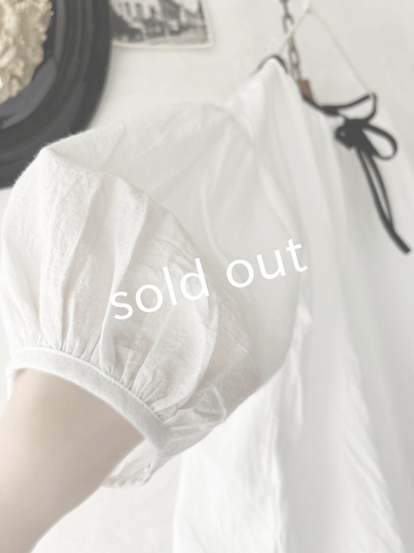 画像4: nous rendent heureux/配色パイピングブラウス・オフ (4)