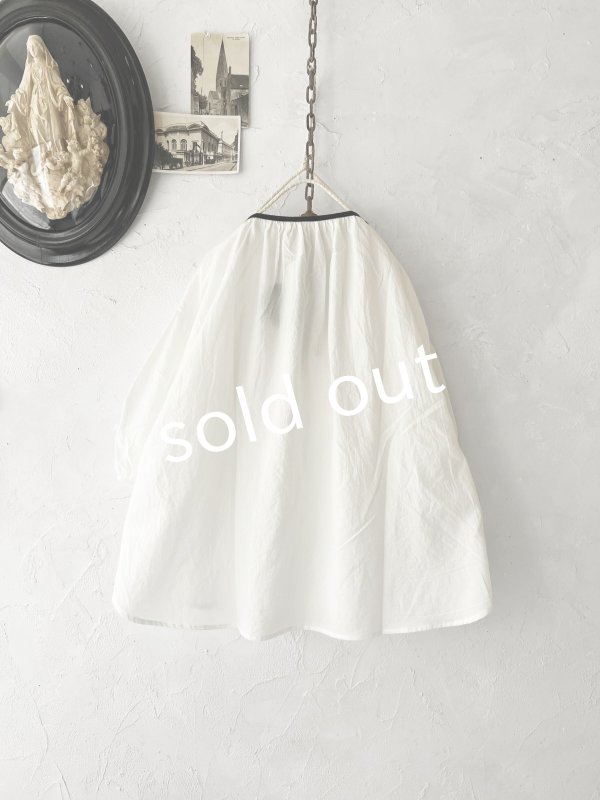 画像7: nous rendent heureux/配色パイピングブラウス・オフ (7)